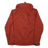 MAMMUT Womens Red Jacket S Polyester Blend Outdoor Zip Casual Lightweight
