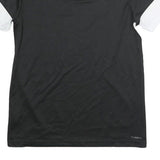 ADIDAS Mens Black & White Logo Graphic T-Shirt M Short Sleeve Crew Neck Athletic