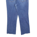 LEVI'S Womens Slim Blue Denim Raw Edge Jeans W32 L24 Classic Cotton Blend