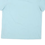NAUTICA Mens Light Blue Classic Cotton Blend Crew Neck T-Shirt L Casual Wear