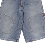 KOBALT Mens Shorts Blue Denim Casual M W28 Cotton Cargo Style