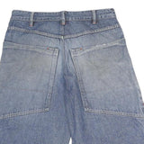 KOBALT Mens Shorts Blue Denim Casual M W28 Cotton Cargo Style