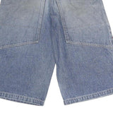 KOBALT Mens Shorts Blue Denim Casual M W28 Cotton Cargo Style