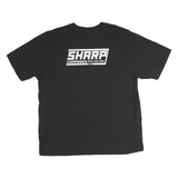 CARHARTT Mens Black Graphic T-Shirt XL Short Sleeve Crew Neck Sharp Companies