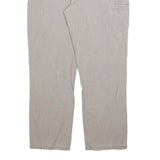 CARHARTT Mens Jeans Beige Relaxed Straight Denim W40 L34 Workwear Durable Zip