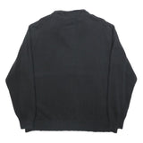 NIKE Mens Black 1/4 Zip XL Sweatshirt Logo Sportswear Casual Pullover