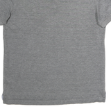 TOMMY HILFIGER Mens Grey Short Sleeve Plain M Cotton Polo Shirt Classic Fit