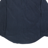 TOMMY HILFIGER Mens Blue Check Shirt XL Cotton Classic Button Down Casual