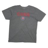 GENUINE MERCHANDISE Mens Grey Cubs Graphic T-Shirt M Short Sleeve Crew Neck