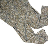 COMMANDER Mens Beige Brown Cotton Blend Dungarees L W40 L28 Camouflage Relaxed