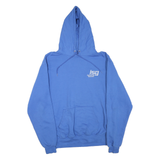 CHAMPION Mens Blue Hoodie L Cotton Blend Pullover Sweater Casual
