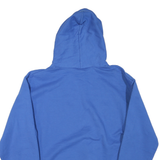 CHAMPION Mens Blue Hoodie L Cotton Blend Pullover Sweater Casual