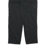 DICKIES Womens Black Regular Fit Straight Leg Trousers W28 L27 Utility Style