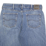 LEE Mens Denim Blue Casual Shorts M W34 Relaxed Fit Cotton Blend