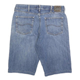 LEE Mens Denim Blue Casual Shorts M W34 Relaxed Fit Cotton Blend