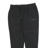 PUMA Womens Joggers Black Slim Tapered L W32 L27 Cotton Blend Casual Sportswear