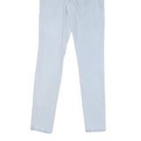 LEVI'S Womens Jeans Light Blue Regular Skinny Denim W27 L30 Classic Fit Zip