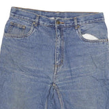 YOUKON Mens Denim Blue Casual Shorts XL W34 Cotton Blend Relaxed Fit Classic