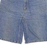 YOUKON Mens Denim Blue Casual Shorts XL W34 Cotton Blend Relaxed Fit Classic