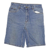 YOUKON Mens Denim Blue Casual Shorts XL W34 Cotton Blend Relaxed Fit Classic