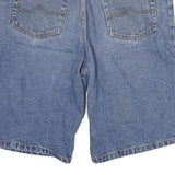 YOUKON Mens Denim Blue Casual Shorts XL W34 Cotton Blend Relaxed Fit Classic