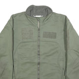 MAS SUF Mens Green Synthetic Zip Jacket S Tactical Military Style Functional