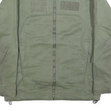 MAS SUF Mens Green Synthetic Zip Jacket S Tactical Military Style Functional