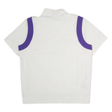 NIKE Mens White & Purple Golden Bears Football 1/4 Zip XL Sweatshirt