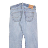 LEVI'S 501 Mens Jeans Blue Regular Straight Denim Light W32 L26 Classic Fit