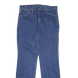 WRANGLER Womens Jeans Blue Regular Straight Denim W33 L32 Classic Cotton Blend