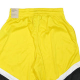 NIKE Mens Yellow Black Casual Shorts M W28 Polyester Sportswear Gym