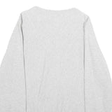 CHAMPION REVERSE WEAVE Mens Grey Crew Neck Sweatshirt S Classic Logo Pullover