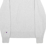 CHAMPION REVERSE WEAVE Mens Grey Crew Neck Sweatshirt S Classic Logo Pullover