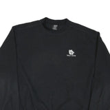 NIKE Mens Black Wolf Creek Crew Neck L Sweatshirt Polyester Blend Casual