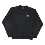 NIKE Mens Black Wolf Creek Crew Neck L Sweatshirt Polyester Blend Casual