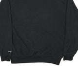NIKE Mens Black Wolf Creek Crew Neck L Sweatshirt Polyester Blend Casual