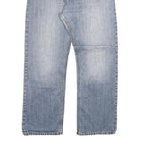 CARHARTT Mens Jeans Blue Regular Straight Denim Rinse W38 L30 Casual Workwear