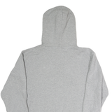 ADIDAS Mens Grey Hoodie M Cotton Pullover Sports Casual Sweatshirt