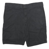 DICKIES Mens Shorts Black Casual XL W40 Workwear Multi Pocket Durable