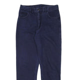 BIG FOLLIE Womens Jeans Blue Slim Skinny Denim Dark W30 L28 Stylish Zip