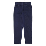 BIG FOLLIE Womens Jeans Blue Slim Skinny Denim Dark W30 L28 Stylish Zip