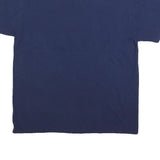 NFL Mens Blue Super Bowl XLVIII Graphic T-Shirt L Short Sleeve Crew Neck