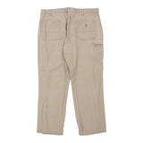 Carhartt Trousers - 38W 30L Beige Cotton