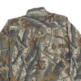WELLS CREEK Mens Brown Camouflage Shirt XL Cotton Blend Casual Outdoor