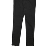 LEVI'S Womens Black Denim Regular Skinny Jeans W28 L31 Classic Zip Fastening
