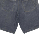 MANTARAY Mens Denim Blue Casual Shorts 2XL W36 Classic Fit Cotton Blend