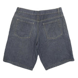 MANTARAY Mens Denim Blue Casual Shorts 2XL W36 Classic Fit Cotton Blend