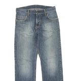 CARHARTT Mens Jeans Blue Regular Straight Denim Medium W34 L32 Workwear