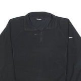 BERGHAUS Womens Black Plain Pullover Jumper Crew Neck Polyester UK 16 Outdoor