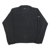 BERGHAUS Womens Black Plain Pullover Jumper Crew Neck Polyester UK 16 Outdoor